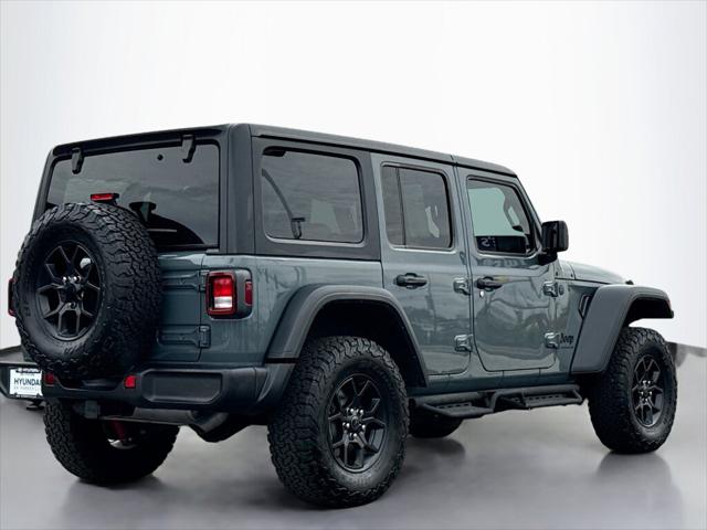 2024 Jeep Wrangler 4-Door Willys 4x4 2024 Jeep Wrangler 4-Door Willys 4x4