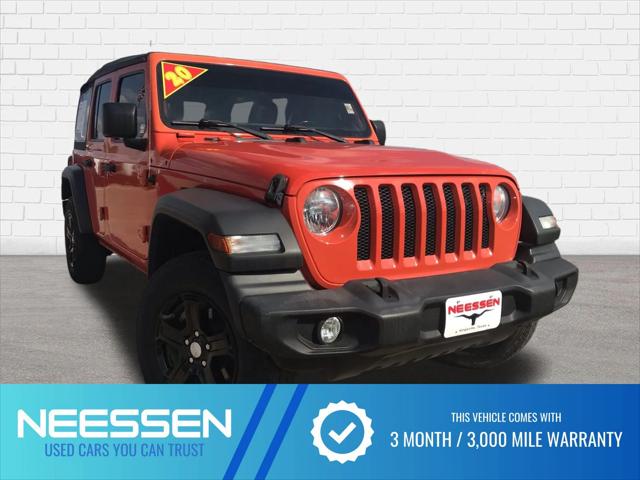 2020 Jeep Wrangler Unlimited Sport S 4X4