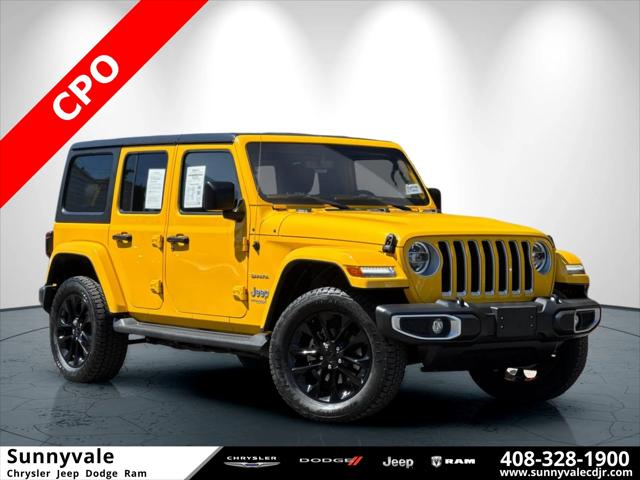 2021 Jeep Wrangler 4xe Unlimited Sahara 4x4