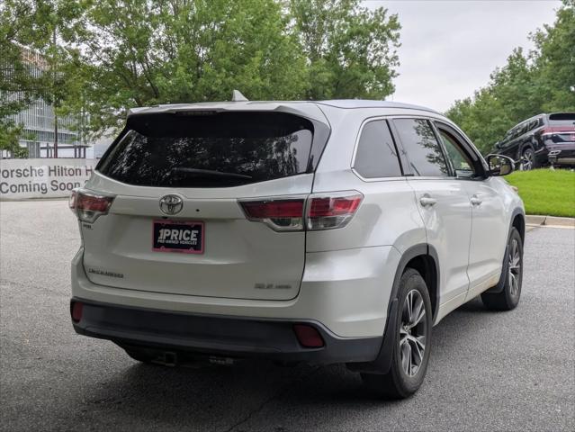 2016 Toyota Highlander XLE V6