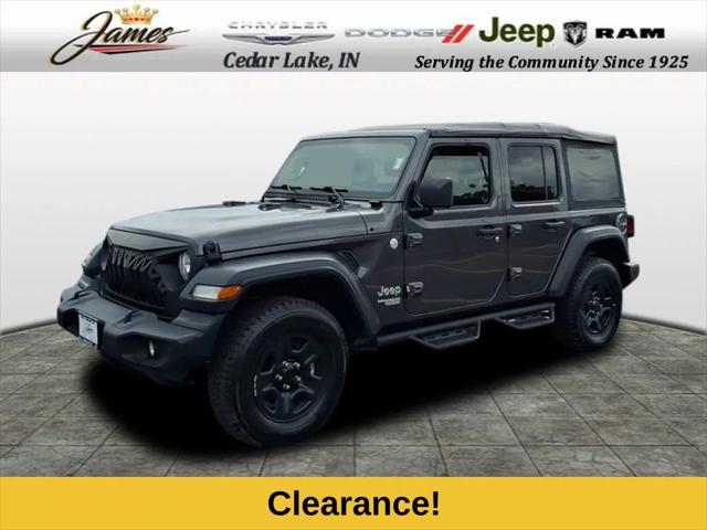 2018 Jeep Wrangler Unlimited Sport 4x4 2018 Jeep Wrangler Unlimited Sport 4x4
