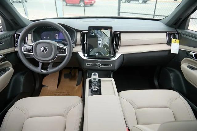 2026 Volvo XC90 Plus, B6 AWD Gas (mild hybrid), Gasoline, Bright, 7 Seats