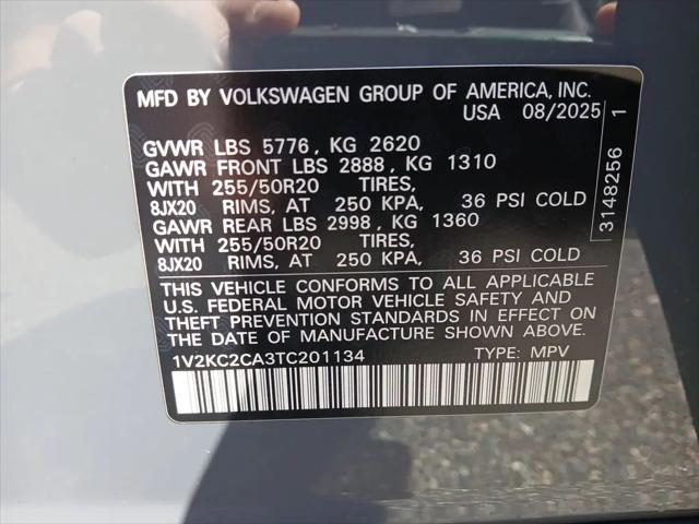 2026 Volkswagen Atlas Cross Sport SE with Technology