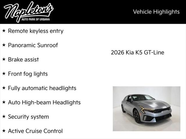2026 Kia K5 GT-Line FWD