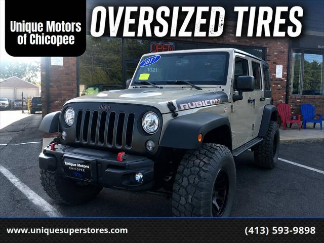 2017 Jeep Wrangler Unlimited Rubicon Recon 4x4 for sale in Chicopee, MA