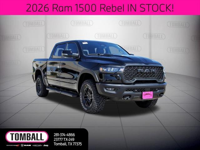2026 RAM Ram 1500 RAM 1500 REBEL CREW CAB 4X4 57 BOX 2026 RAM Ram 1500 RAM 1500 REBEL CREW CAB 4X4 57 BOX