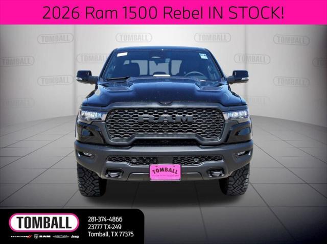 2026 RAM Ram 1500 RAM 1500 REBEL CREW CAB 4X4 57 BOX 2026 RAM Ram 1500 RAM 1500 REBEL CREW CAB 4X4 57 BOX