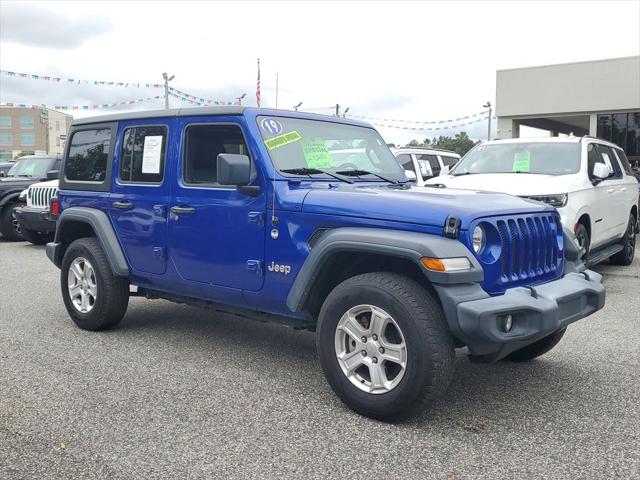 2019 Jeep Wrangler Unlimited Sport S 4x4 2019 Jeep Wrangler Unlimited Sport S 4x4
