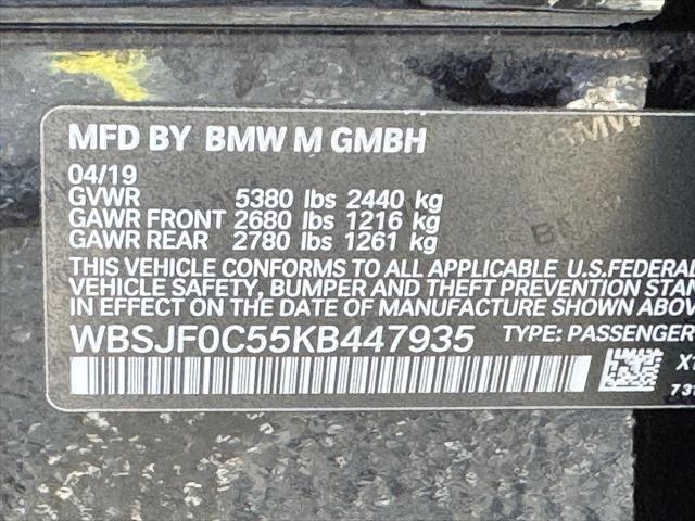 2019 BMW M5 Competition
