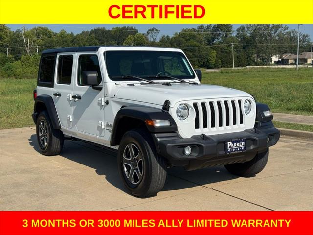 2020 Jeep Wrangler Unlimited Sport S 4X4