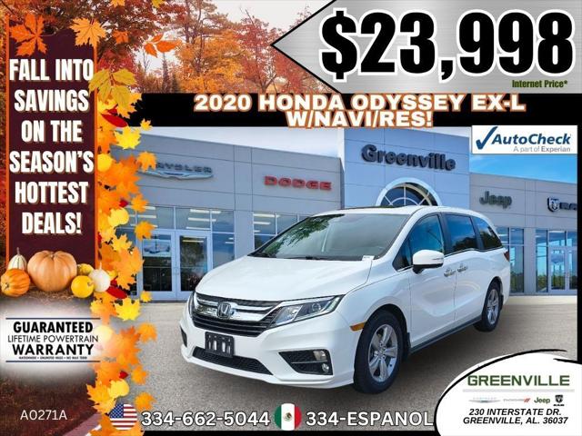 2020 Honda Odyssey EX-L w/Navi & RES 2020 Honda Odyssey EX-L w/Navi & RES