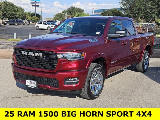 2025 RAM Ram 1500 RAM 1500 LONE STAR CREW CAB 4X4 57 BOX