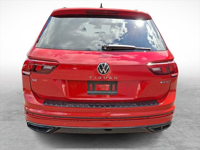 2024 Volkswagen Tiguan 2.0T SE R-Line Black