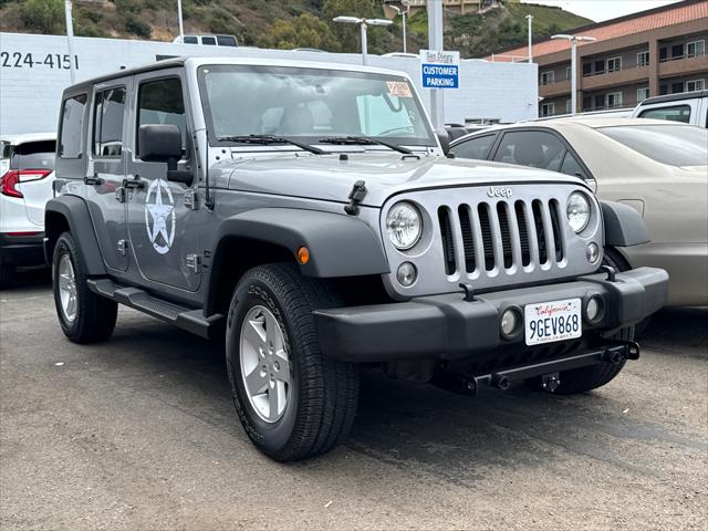 2018 Jeep Wrangler JK Unlimited Sport S 4x4