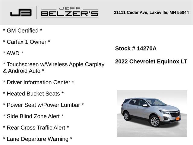 2022 Chevrolet Equinox AWD LT 2022 Chevrolet Equinox AWD LT