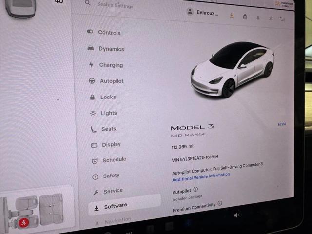 2018 Tesla Model 3 Mid Range