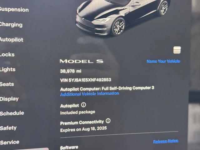 2022 Tesla Model S Dual Motor All-Wheel Drive