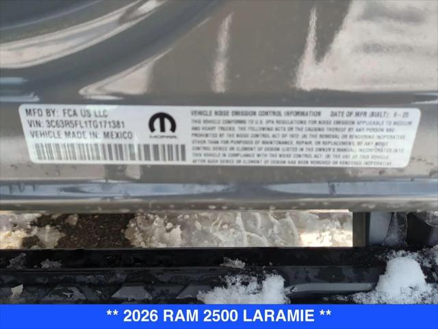 2026 Ram 2500 Laramie Crew Cab 4x4 6'4" Box