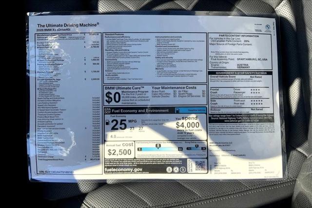 2026 BMW X5 sDrive40i