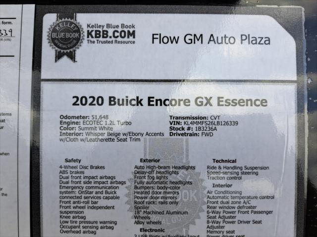 2020 Buick Encore GX FWD Essence