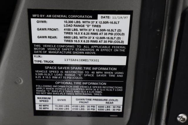 1998 AM General Hummer Wagon