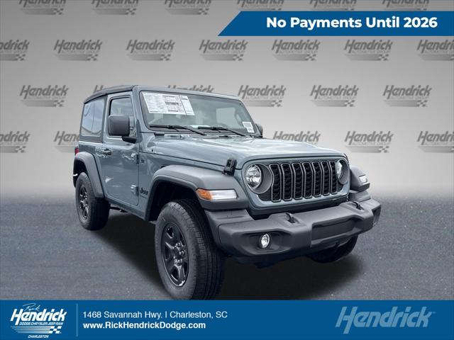 2026 Jeep Wrangler WRANGLER 2-DOOR SPORT 2026 Jeep Wrangler WRANGLER 2-DOOR SPORT