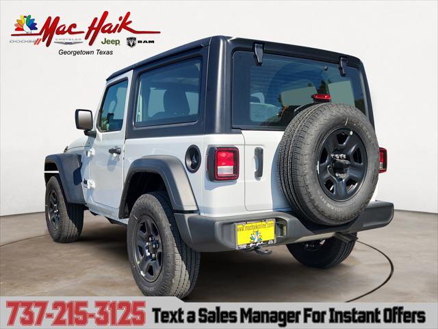 2026 Jeep Wrangler WRANGLER 2-DOOR SPORT 2026 Jeep Wrangler WRANGLER 2-DOOR SPORT
