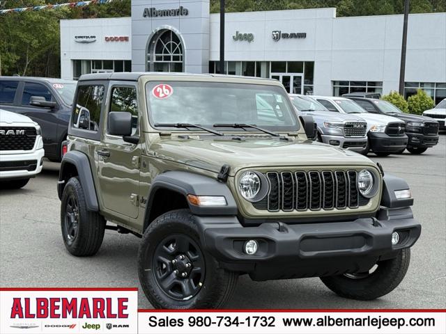 2026 Jeep Wrangler WRANGLER 2-DOOR SPORT 2026 Jeep Wrangler WRANGLER 2-DOOR SPORT