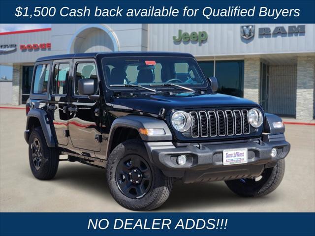 2026 Jeep Wrangler WRANGLER 4-DOOR SPORT 2026 Jeep Wrangler WRANGLER 4-DOOR SPORT