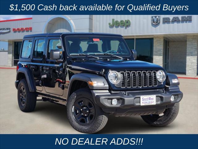 2026 Jeep Wrangler WRANGLER 4-DOOR SPORT 2026 Jeep Wrangler WRANGLER 4-DOOR SPORT