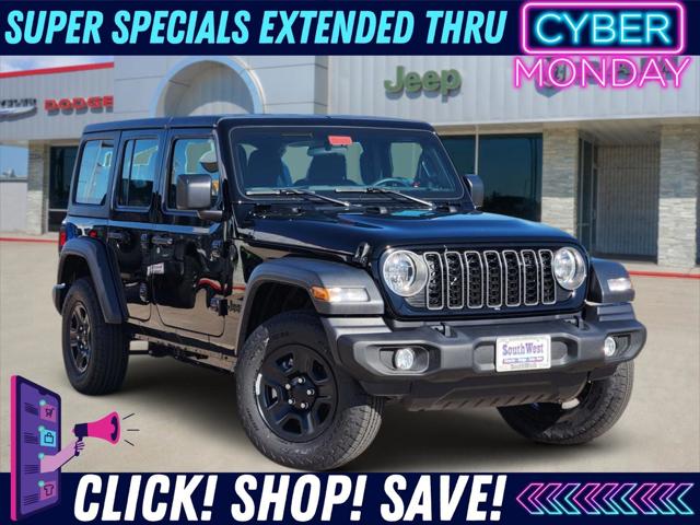 2026 Jeep Wrangler WRANGLER 4-DOOR SPORT 2026 Jeep Wrangler WRANGLER 4-DOOR SPORT
