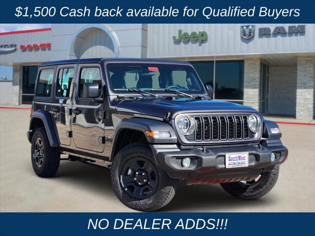 2026 Jeep Wrangler WRANGLER 4-DOOR SPORT 2026 Jeep Wrangler WRANGLER 4-DOOR SPORT