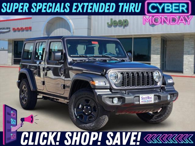2026 Jeep Wrangler WRANGLER 4-DOOR SPORT 2026 Jeep Wrangler WRANGLER 4-DOOR SPORT