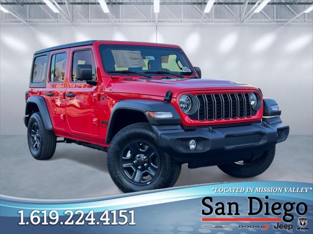 2026 Jeep Wrangler WRANGLER 4-DOOR SPORT 2026 Jeep Wrangler WRANGLER 4-DOOR SPORT