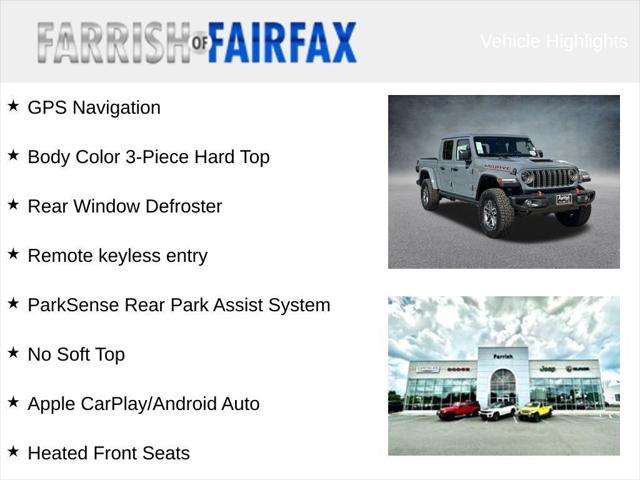 2025 Jeep Gladiator GLADIATOR MOJAVE X 4X4