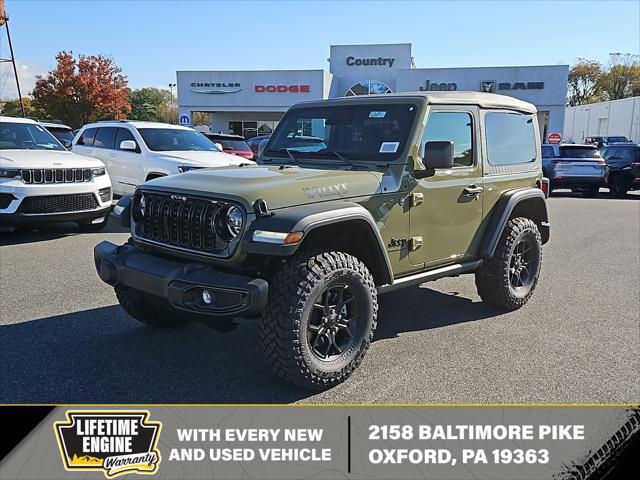 2026 Jeep Wrangler WRANGLER 2-DOOR WILLYS 2026 Jeep Wrangler WRANGLER 2-DOOR WILLYS