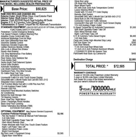 2025 RAM 3500 Chassis Tradesman/Big Horn
