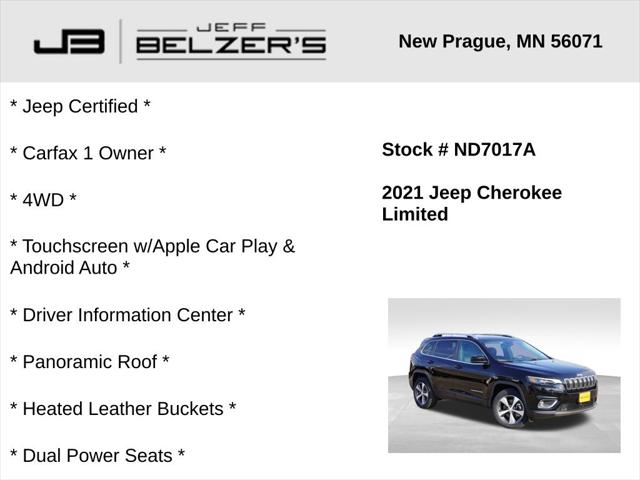 2021 Jeep Cherokee Limited 4X4