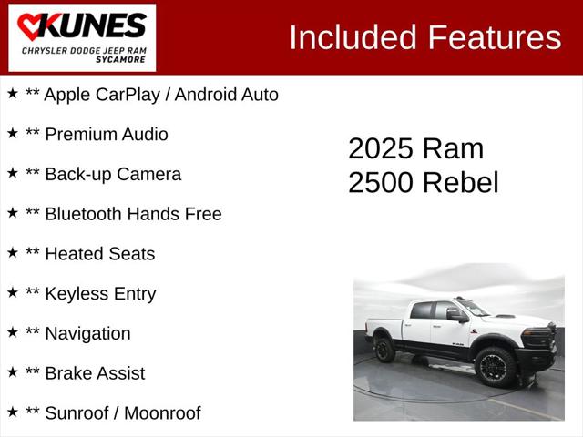 2025 RAM 2500 Power Wagon Rebel Crew Cab 4x4 64 Box