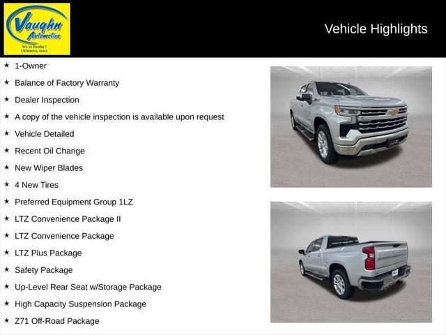 2022 Chevrolet Silverado 1500 4WD Crew Cab Short Bed LTZ