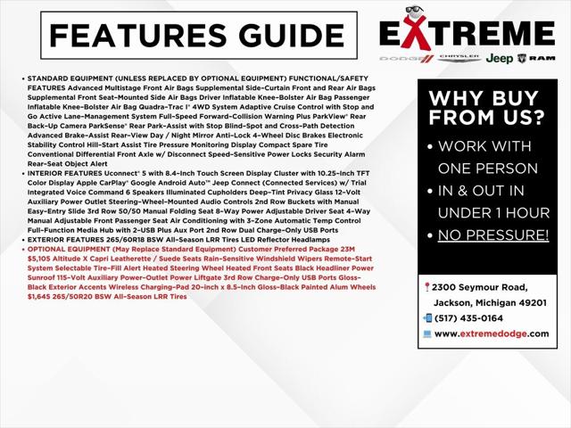 2024 Jeep Grand Cherokee L Altitude X 4x4 2024 Jeep Grand Cherokee L Altitude X 4x4