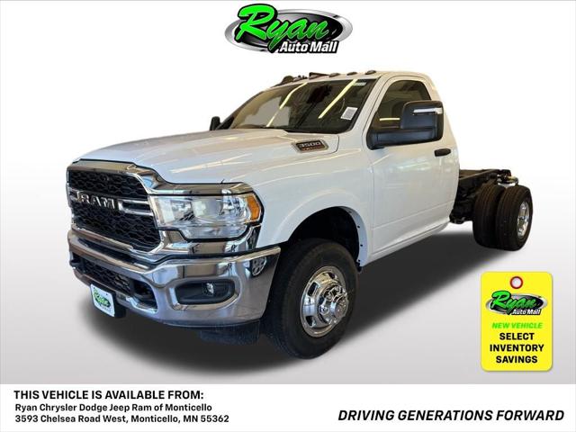 2024 RAM Ram 3500 Chassis Cab RAM 3500 TRADESMAN CHASSIS REGULAR CAB 4X4 60 CA