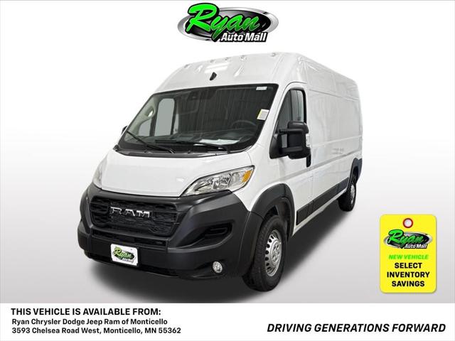 2025 RAM Ram ProMaster RAM PROMASTER 2500 TRADESMAN CARGO VAN HIGH ROOF 159 WB 2025 RAM Ram ProMaster RAM PROMASTER 2500 TRADESMAN CARGO VAN HIGH ROOF 159 WB
