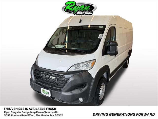 2025 RAM Ram ProMaster RAM PROMASTER 3500 TRADESMAN CARGO VAN HIGH ROOF 159 WB EXT