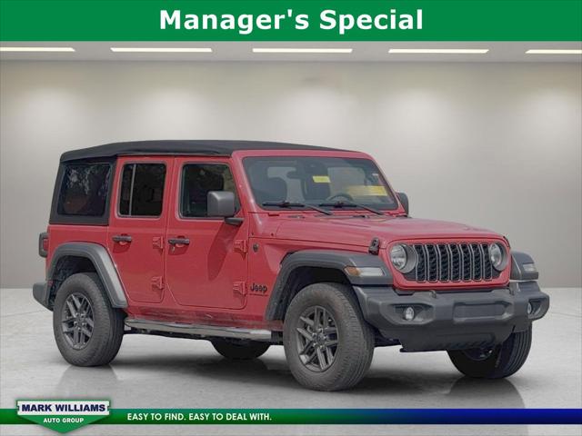 2024 Jeep Wrangler 4-Door Sport S 4x4 2024 Jeep Wrangler 4-Door Sport S 4x4