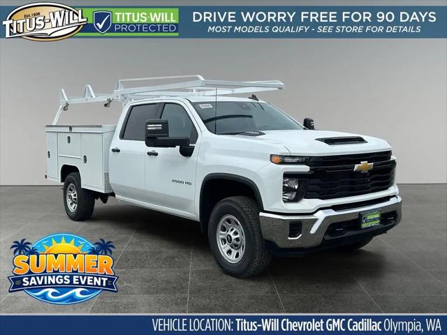 2025 Chevrolet Silverado 2500HD 4WD Crew Cab Long Bed Work Truck for sale in Olympia, WA