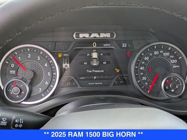 2025 Ram 1500 Big Horn Crew Cab 4x4 5'7" Box
