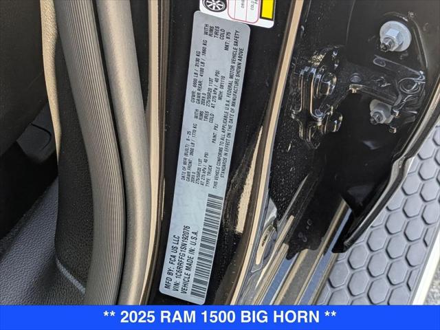 2025 Ram 1500 Big Horn Crew Cab 4x4 5'7" Box