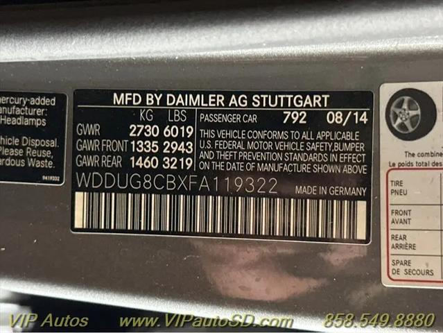 2015 Mercedes-Benz S 550 S 550
