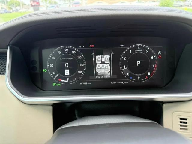 2018 Land Rover Range Rover 5.0L V8 Supercharged